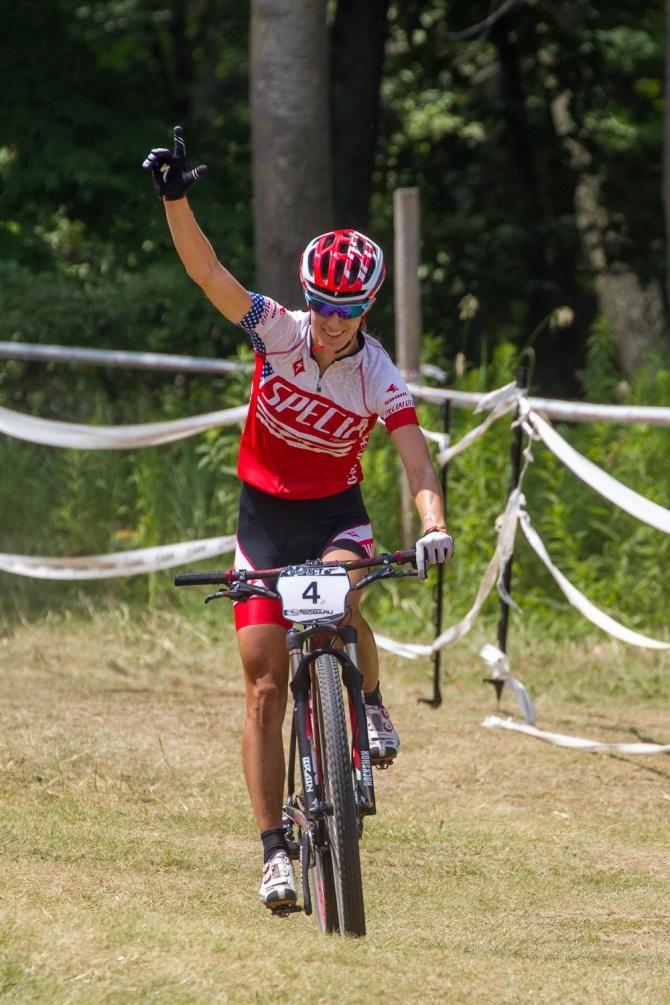 Lea Davidson takes first place at the Subaru Cup short track