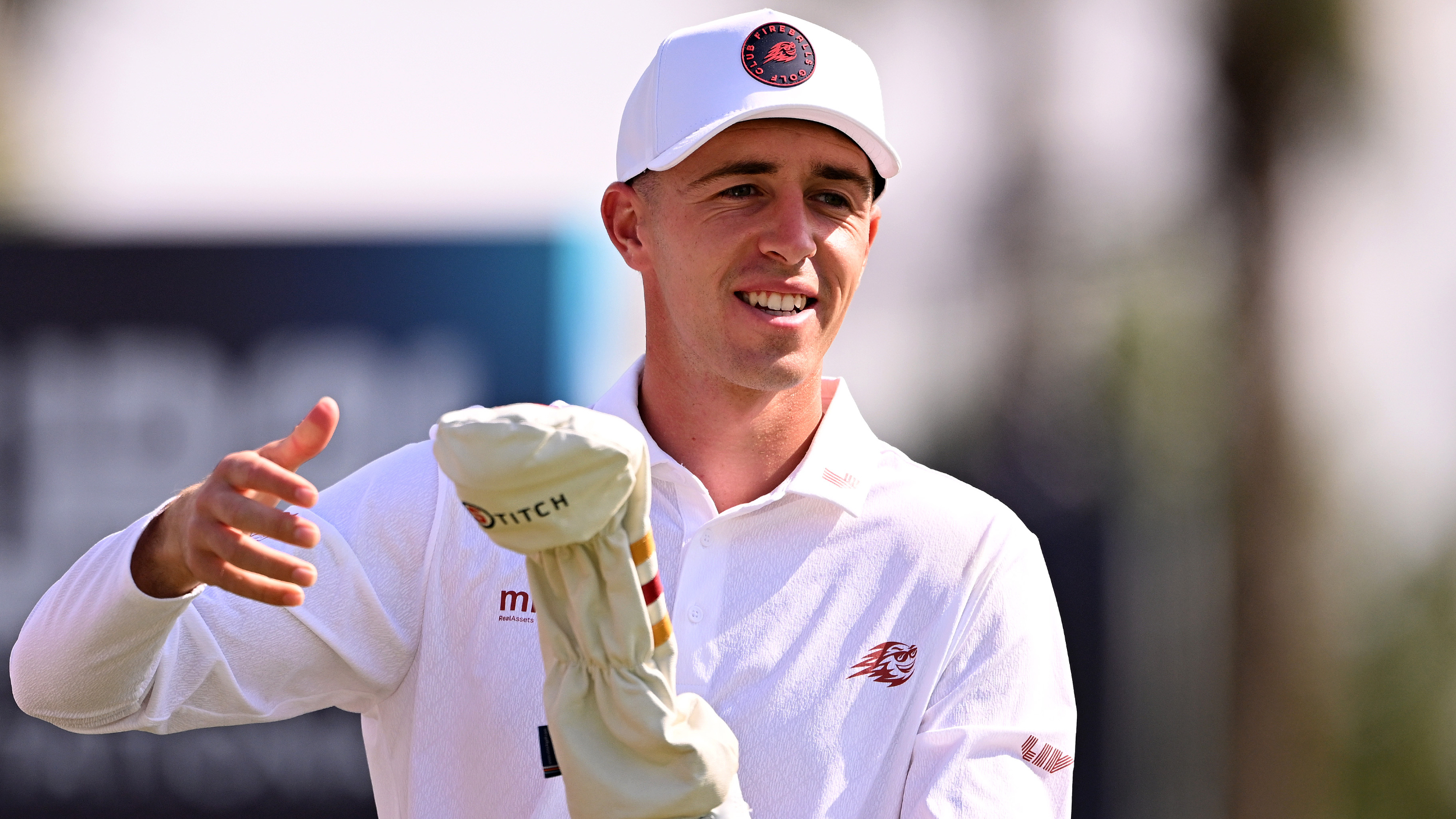 David Puig during the Dubai Invitational