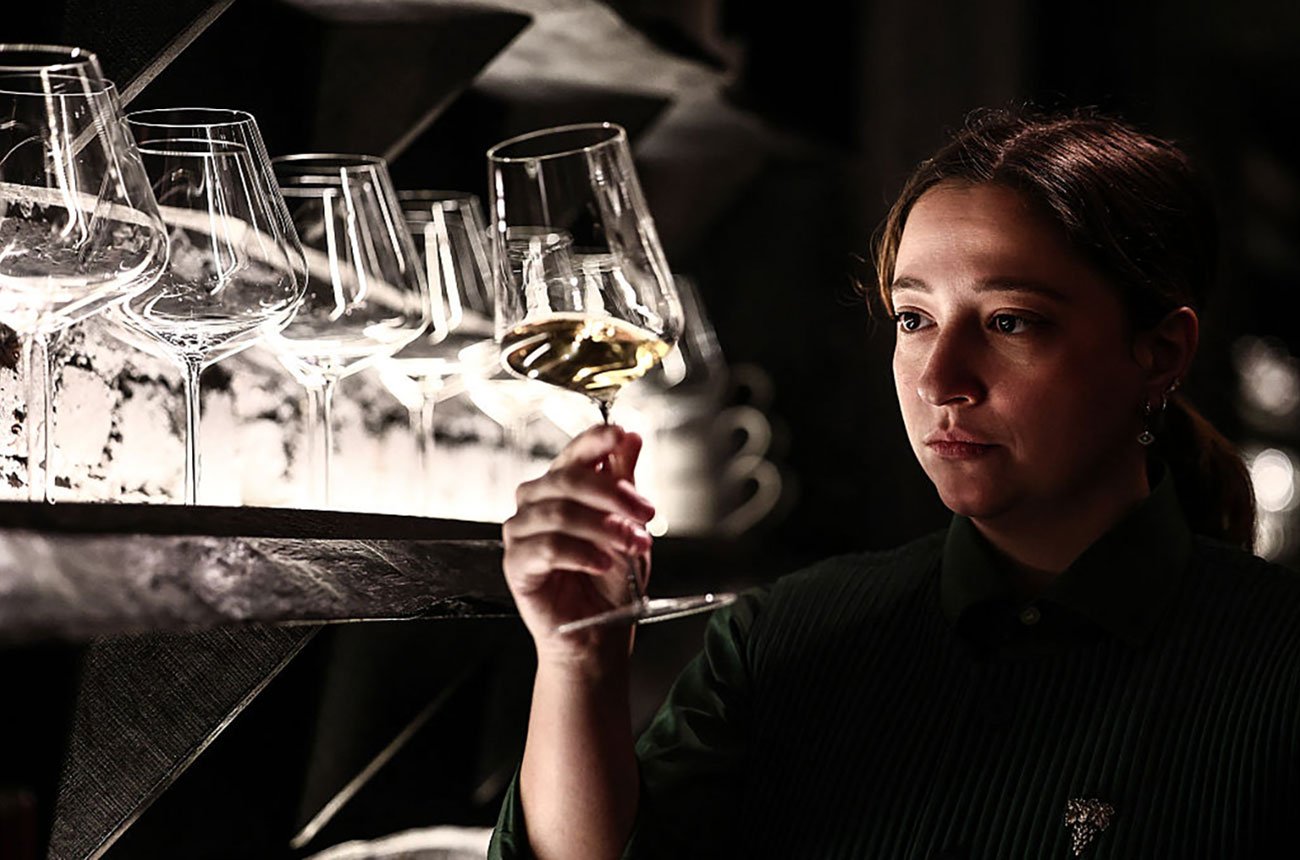 agnese morandi, sommelier at Table