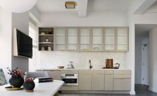 Guestroom kitchen at The Assemblage, New York, USA