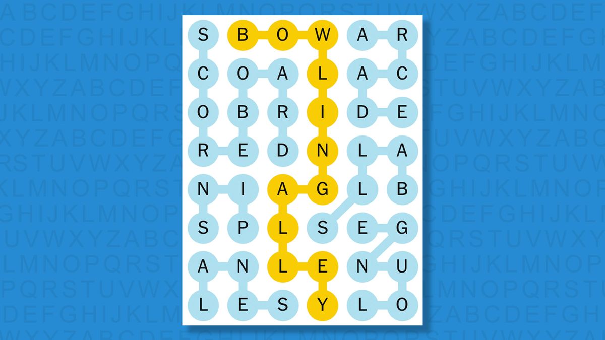 NYT Strands answers for game 805 on a blue background