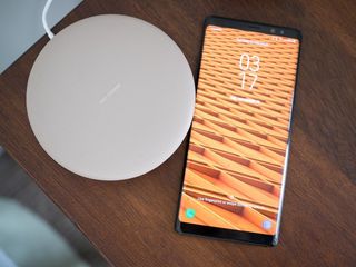 Galaxy Note 8 and wireless charger