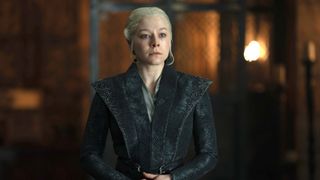 Rhaenyra looking upset in Season 3 episode 2.