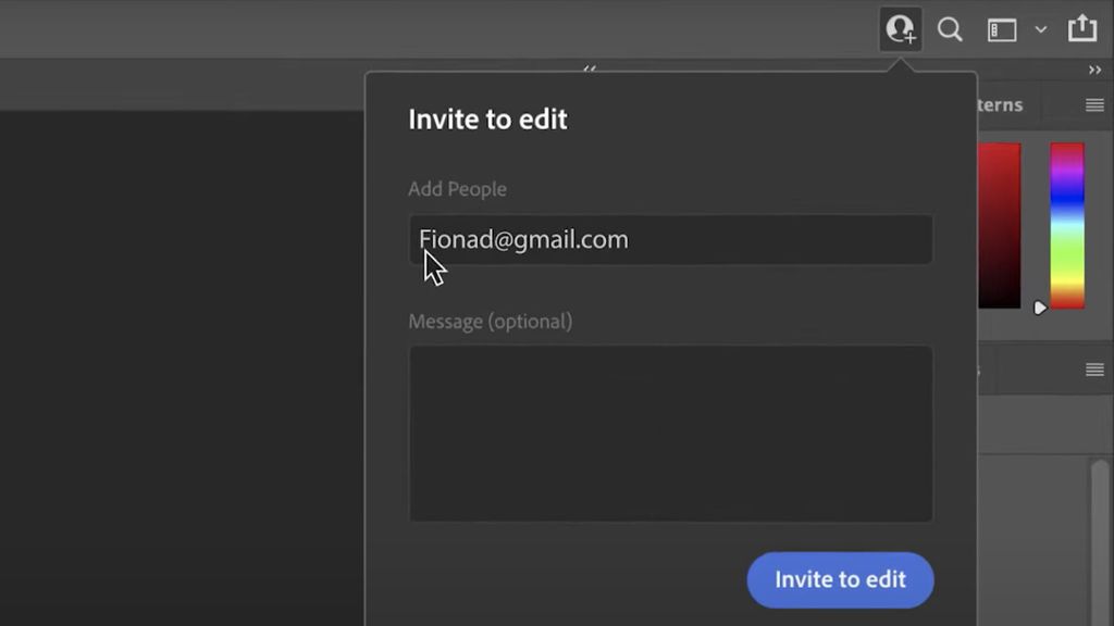 finally gets 'invite to edit' button for easier remote
