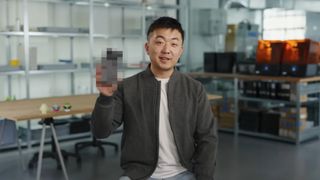 Nothing CEO Carl Pei holding a blurred Nothing Phone 3