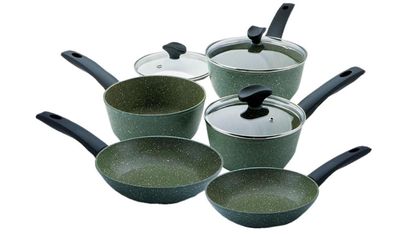 Prestige Eco Non-Stick Saucepan & Frying Pan Set 