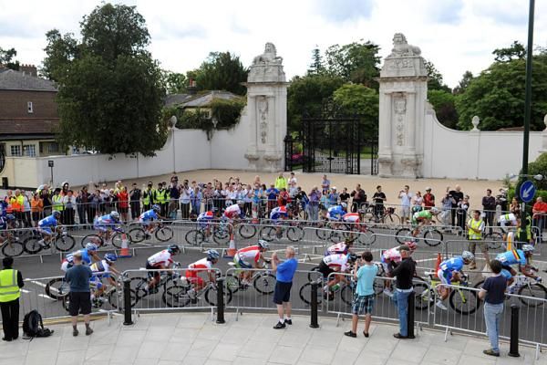 The peloton in action during the Londy-Surrey Cycle Classic.