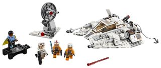 Protect Echo Base from surprise attacks in Lego's Snowspeeder set.