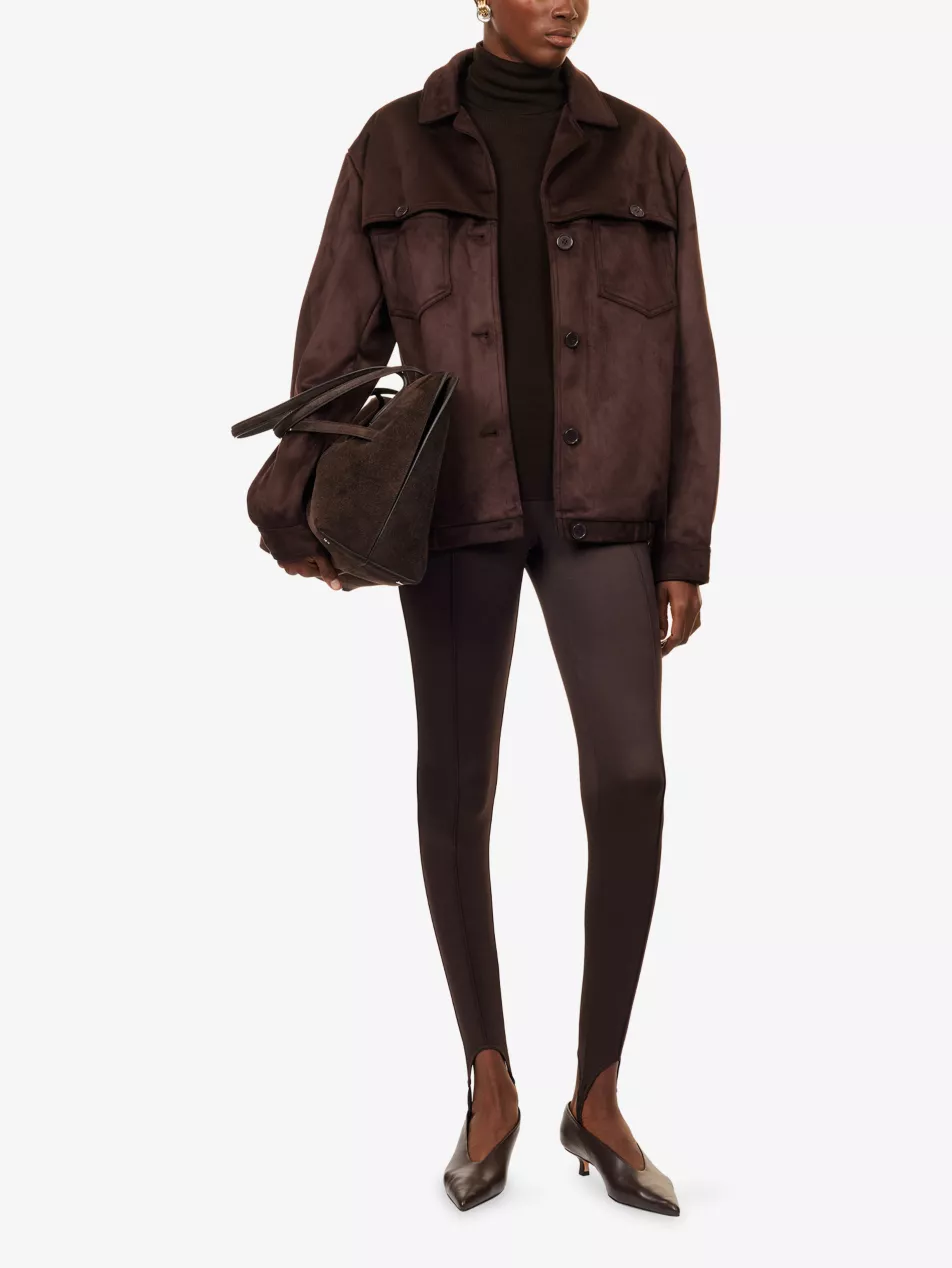 Caserta Stirrup Stretch-Woven Leggings