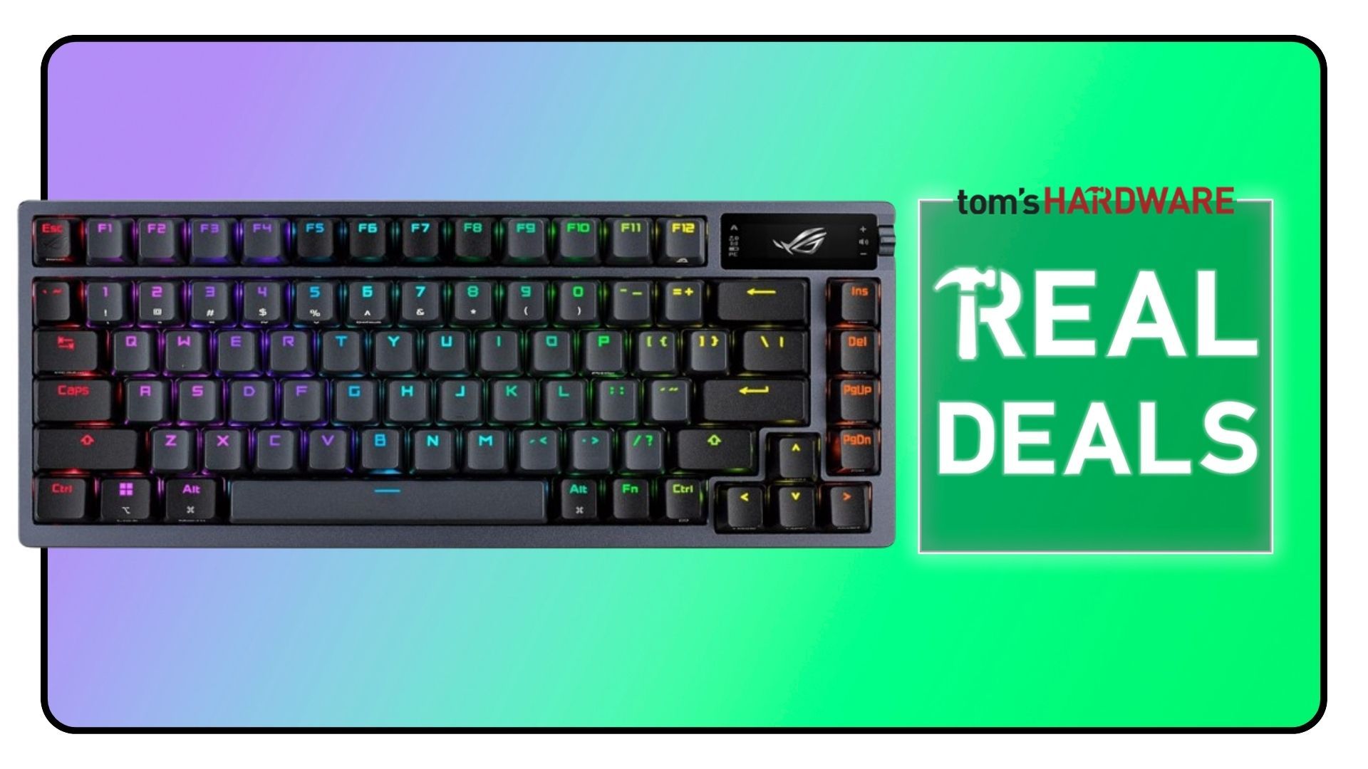 The Asus ROG Azoth is now only $159 — one of our favorite 75