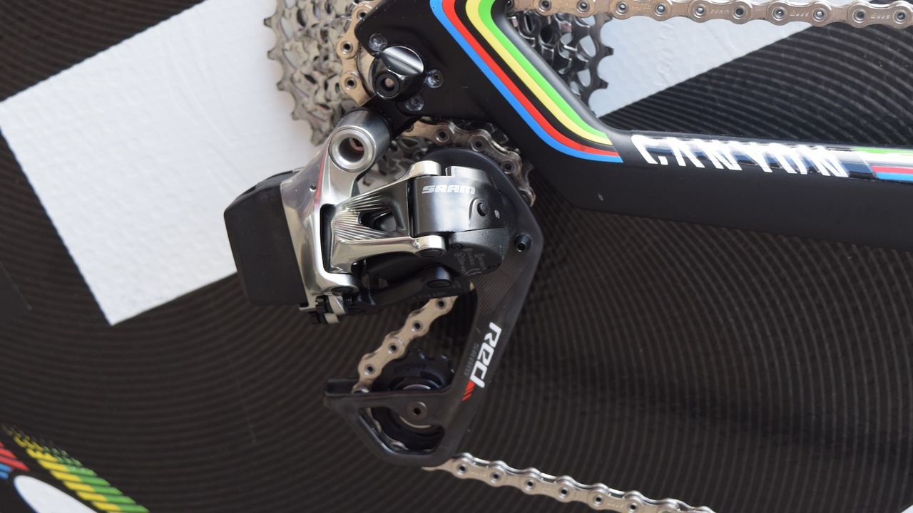 SRAM's Red eTap groupset is wireless and electronic
