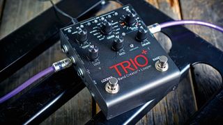 Best looper pedals: Digitech Trio+