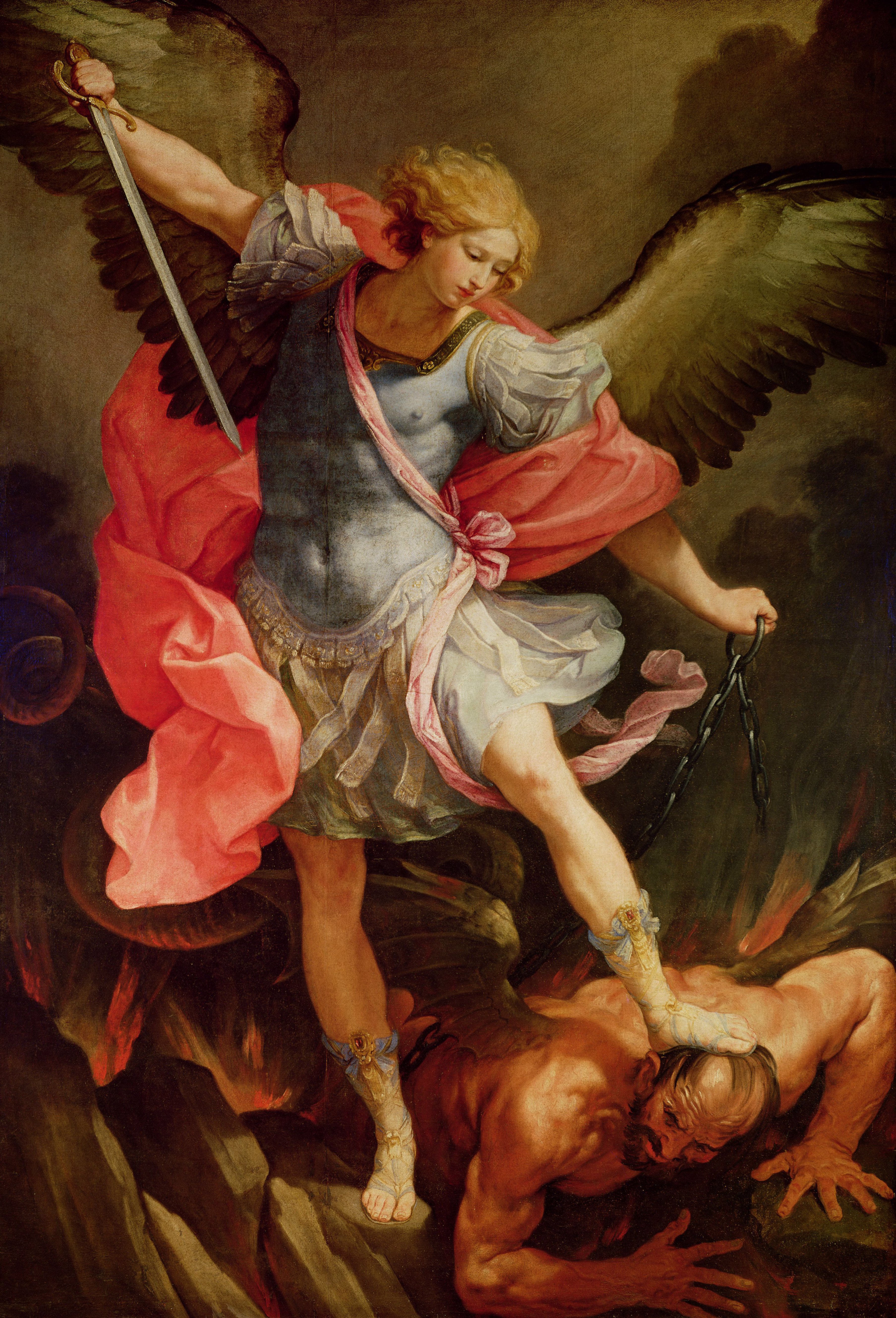 Guido Reni's Lucifer painting