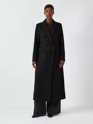 John Lewis Double Breasted Wool Coat