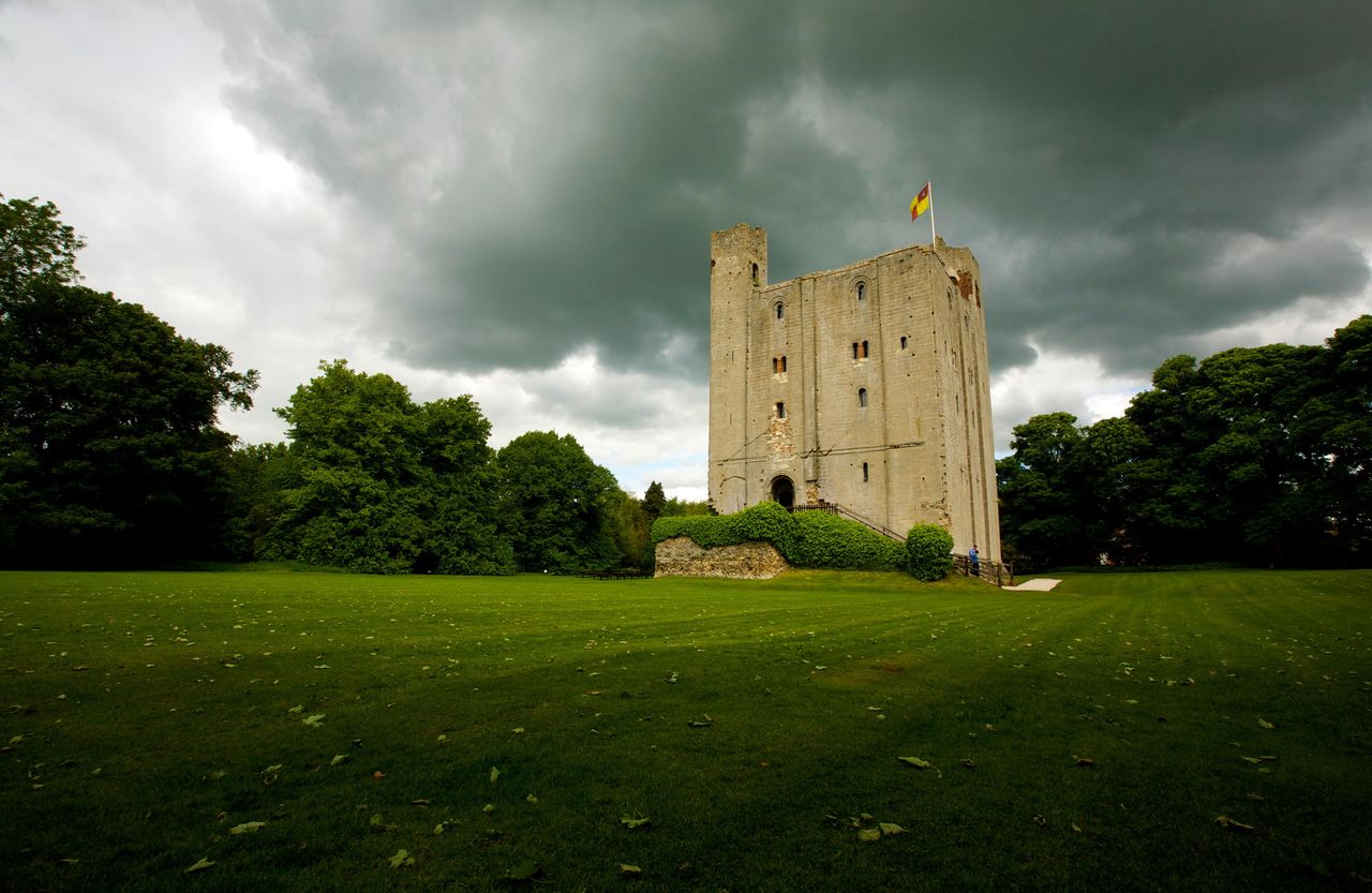 Hedingham Castle in Essex is perhaps the best-preserved Norman Keep in England.