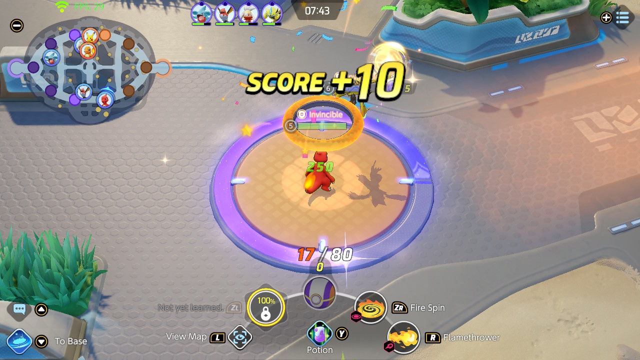 Pokemon Unite scoring