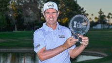 Steven Alker with the Charles Schwab Championship trophy