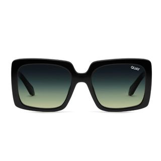 quay australia oversized gradient lens sunglasses
