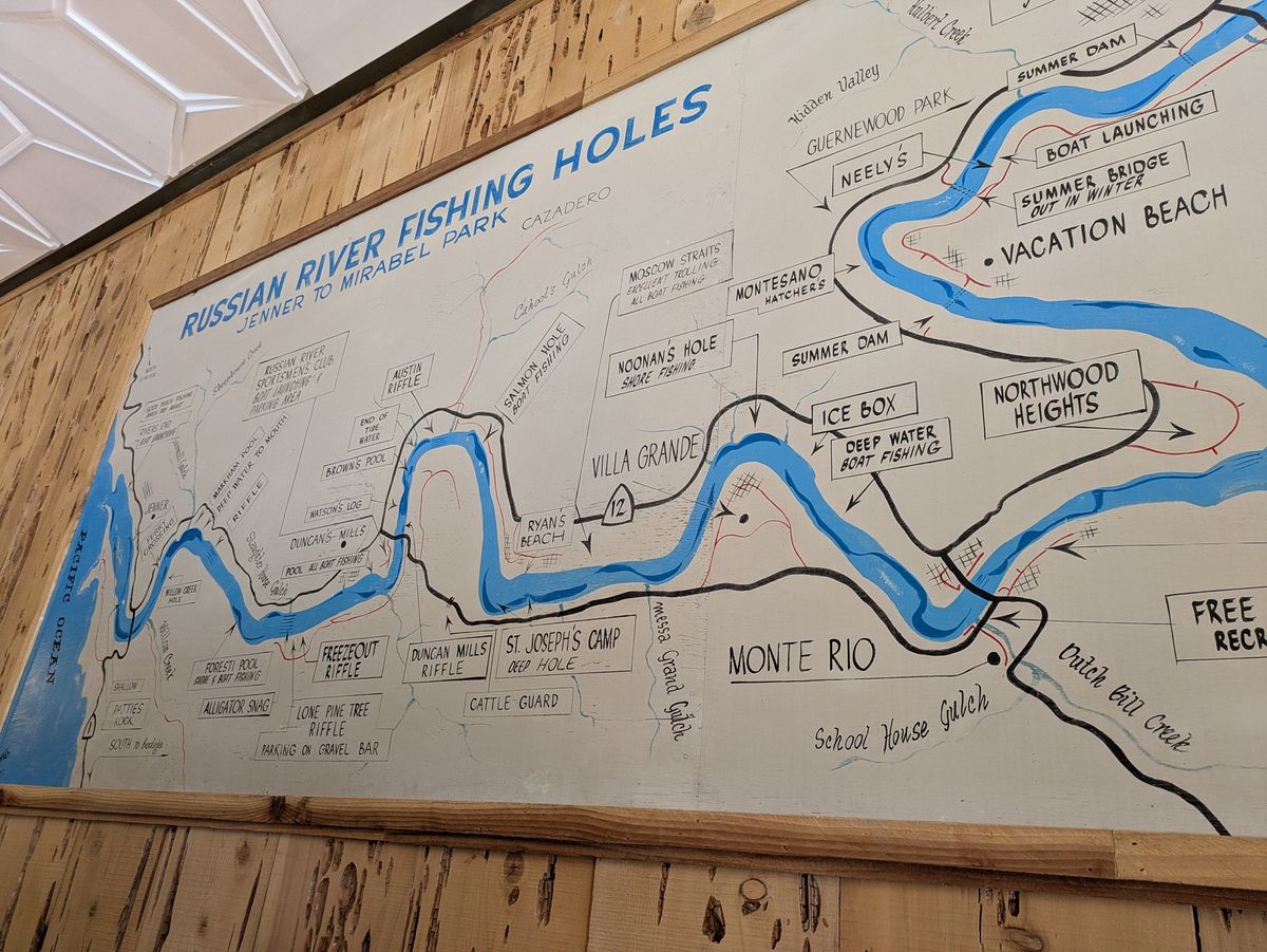 Fishing map shot by OnePlus 13R