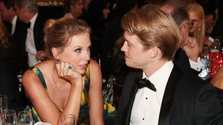 Taylor Swift and Joe Alwyn attend NBC's 77th Annual Golden Globe Awards