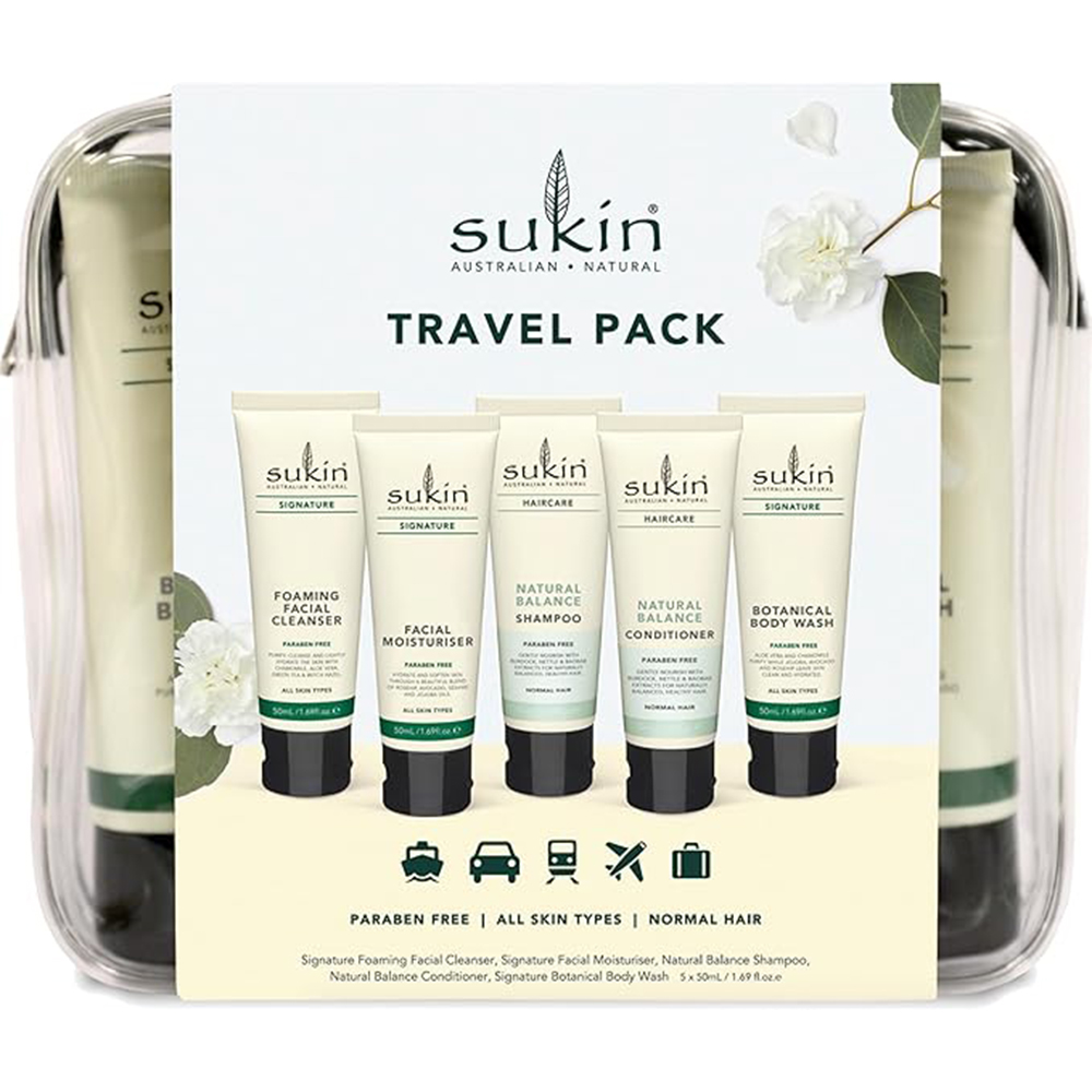 Sukin travel pack