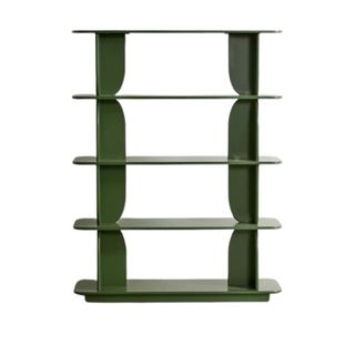 green open Book shelves