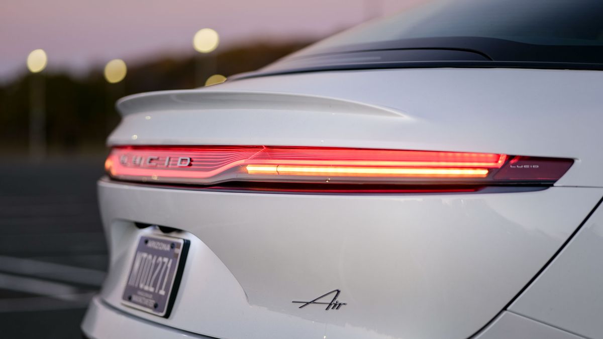 2025 Lucid Air Pure test drive.