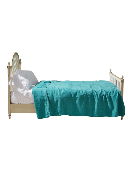 Heavy Linen Coverlet