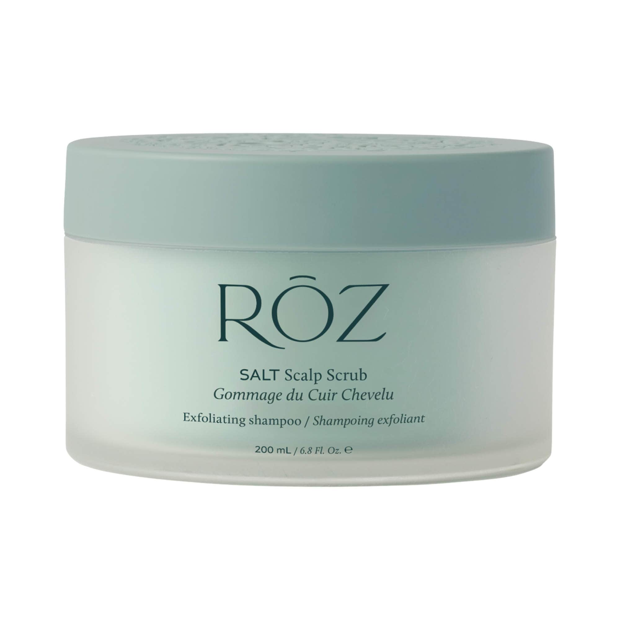 Salt Scalp Scrub Exfoliating Detox Shampoo With Aha &amp;amp; Bha