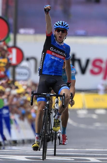 Daniel Martin (Garmin-Sharp) won stage 9 into Bagn&egrave;res-de-Bigorre