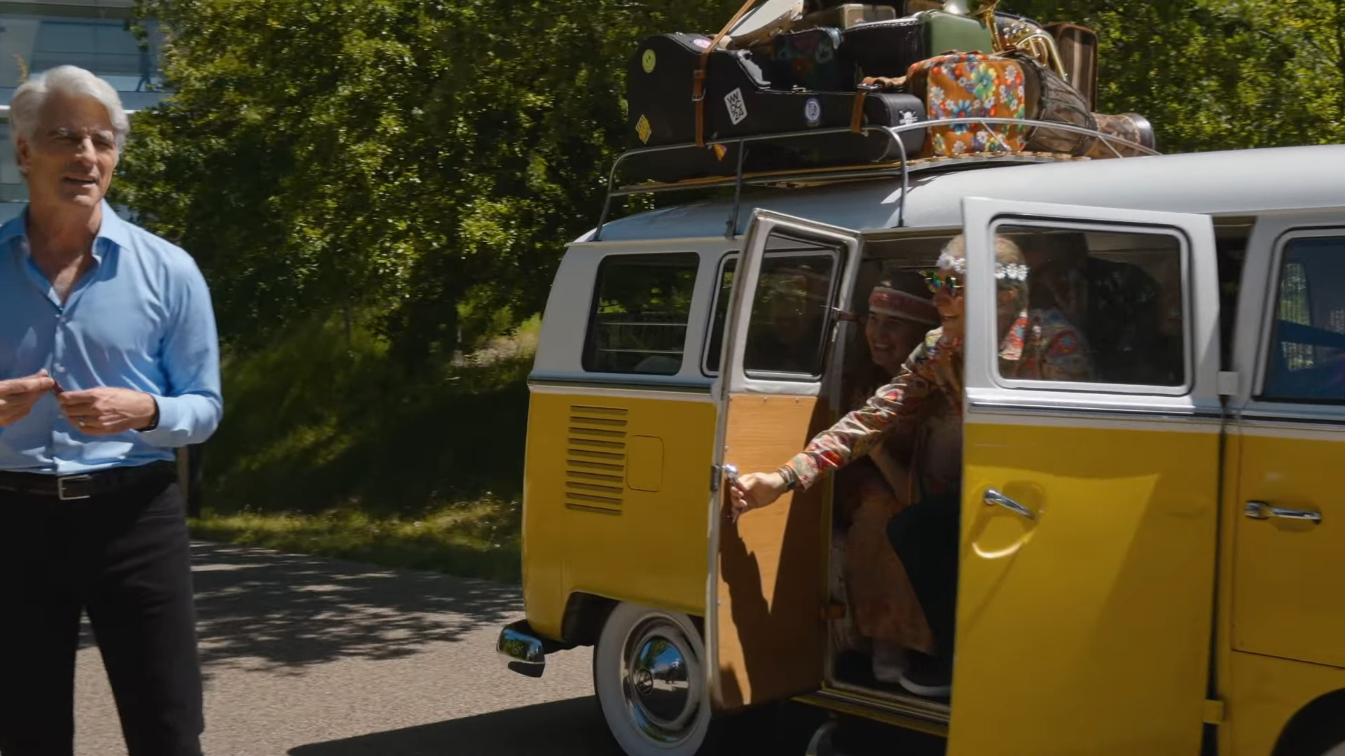 Craig next to VW bus at WWDC 2026