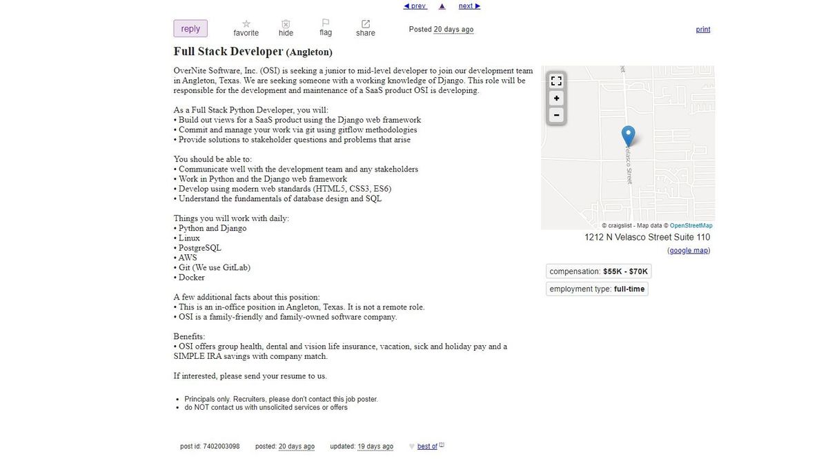 How to post a job on Craigslist online TechRadar