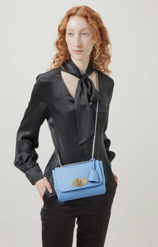 Mulberry Lily Leather Shoulder Bag