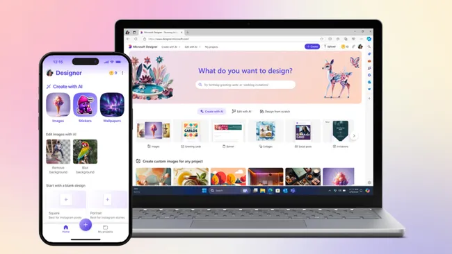 Η εφαρμογή Microsoft Designer φέρνει τη δημιουργία εικόνας AI στο iPhone σήμερα