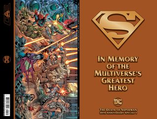 The Death of Superman 30th Anniversary Special #1 polybag variant