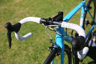 AG2R are using Black Inc stems and seatposts