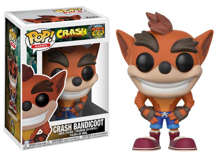 crash bandicoot funko pop 841