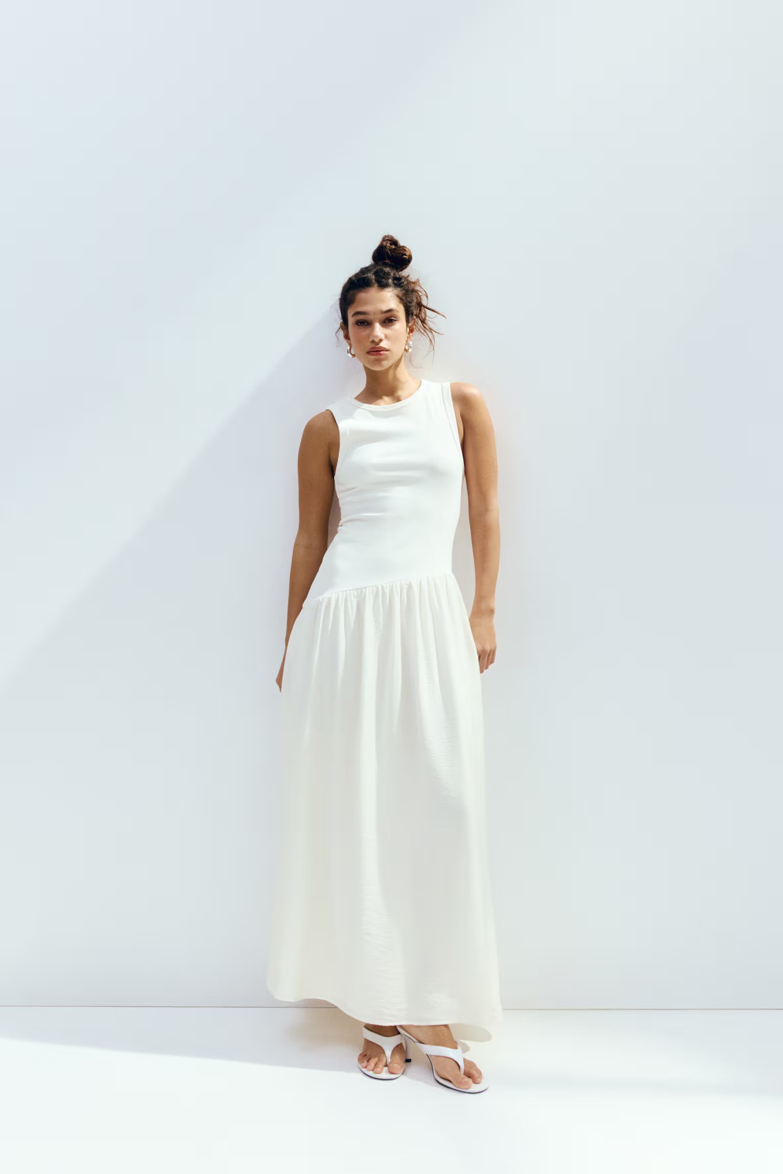 H&amp;amp;M, Flared-Skirt Dress