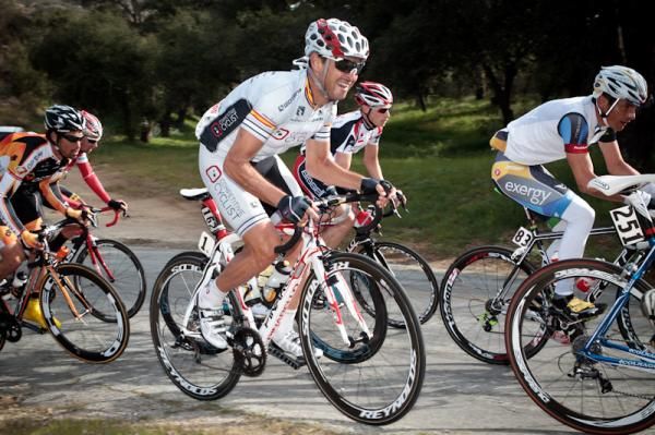 Francesco Mancebo (Competitive Cyclist) went on the attack several times today.