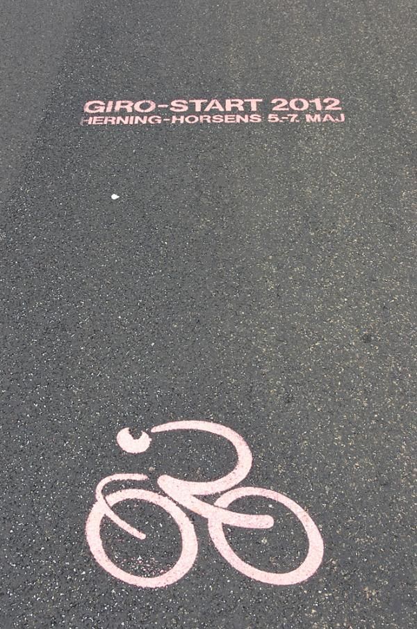 The prologue course of the Giro d'Italia is well marked