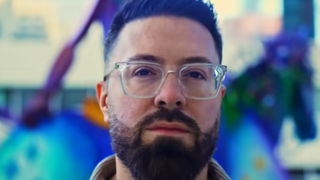 Danny Gokey in the music video for "Stay Strong."