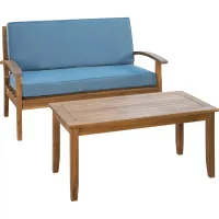 Highland Dunes 2-Person Outdoor Seating Set