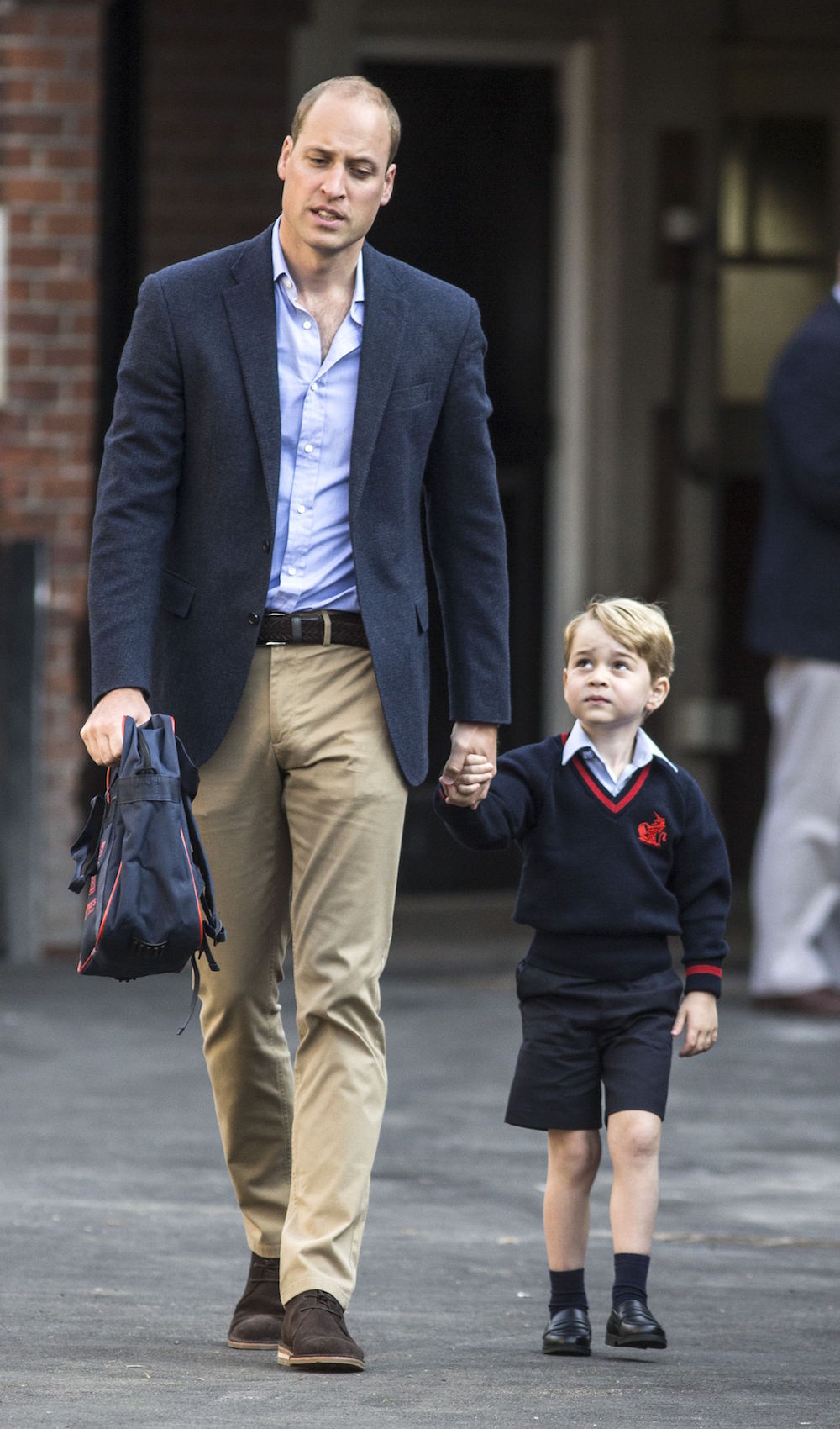 kate middleton school drop off