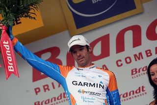 David Millar (Garmin Slipstream) was the most combative rider after being in a break until the final kilometers.
