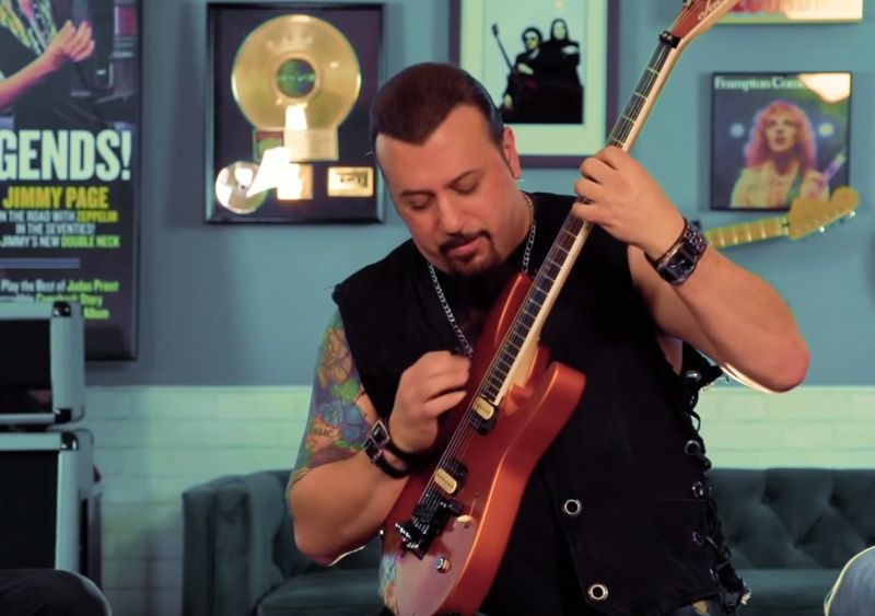 Watch Mike Orlando of Adrenaline Mob Play His Newly Rebuilt Guitar
