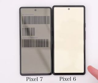 Comparison between Pixel 6 and Pixel 7 generations
