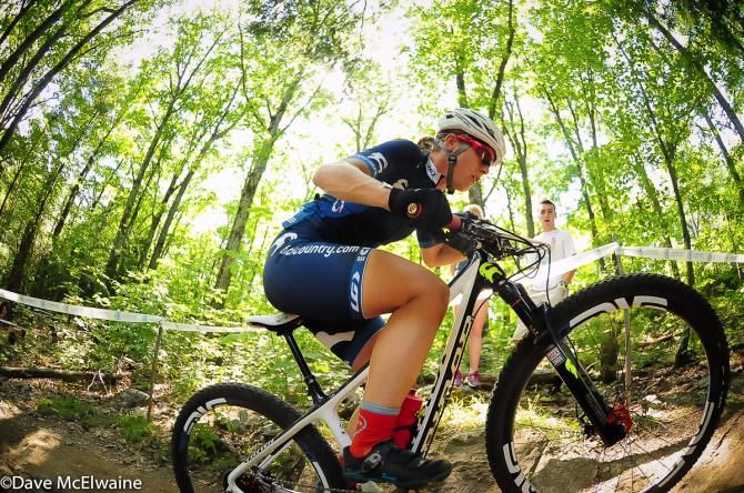 Chloe Woodruff (Backcountry.com) steadily moved up to the leaders