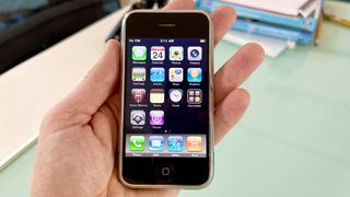 So klein war das erste Apple iPhone (2007)