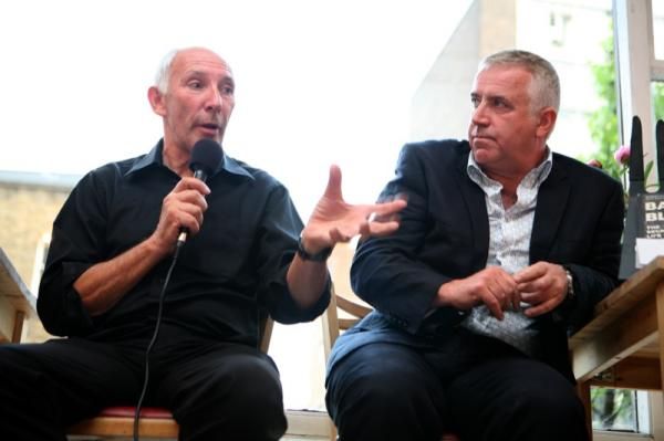Phil Liggett and Jeremy Whittle.