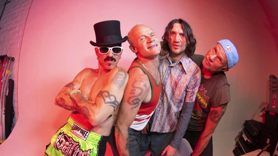 Red Hot Chili Peppers group shot